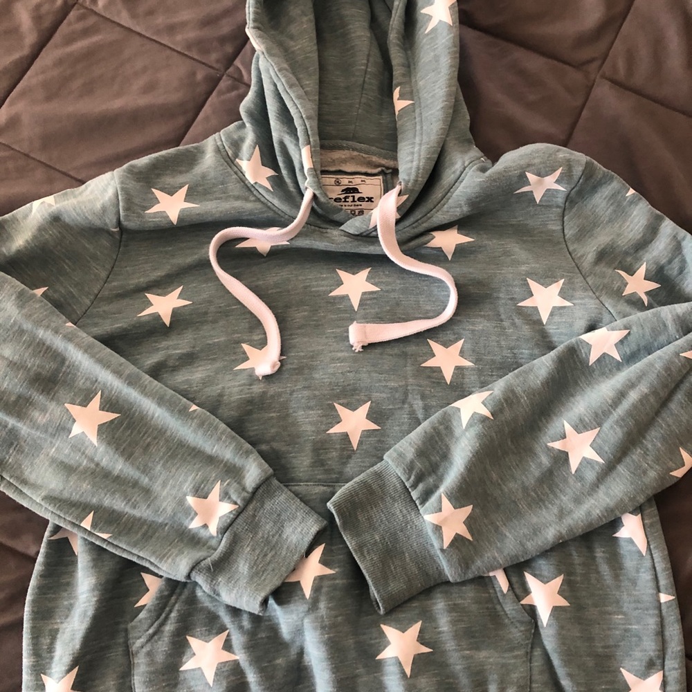 Thick boutique hoodie with stars